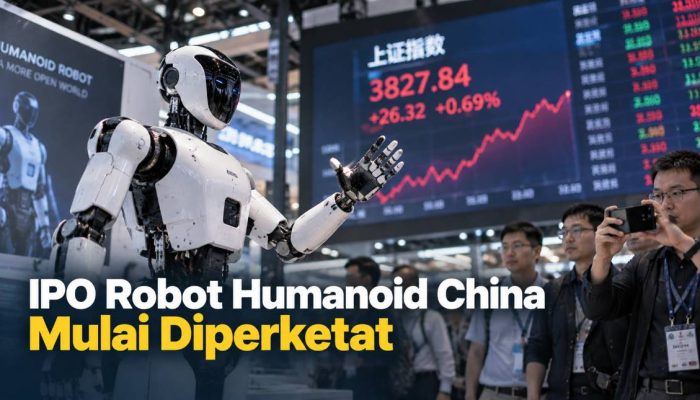 IPO Robot Humanoid China Mulai Diperketat