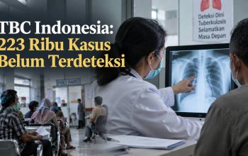 TBC Indonesia: 223 Ribu Kasus Belum Terdeteksi