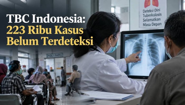 TBC Indonesia: 223 Ribu Kasus Belum Terdeteksi