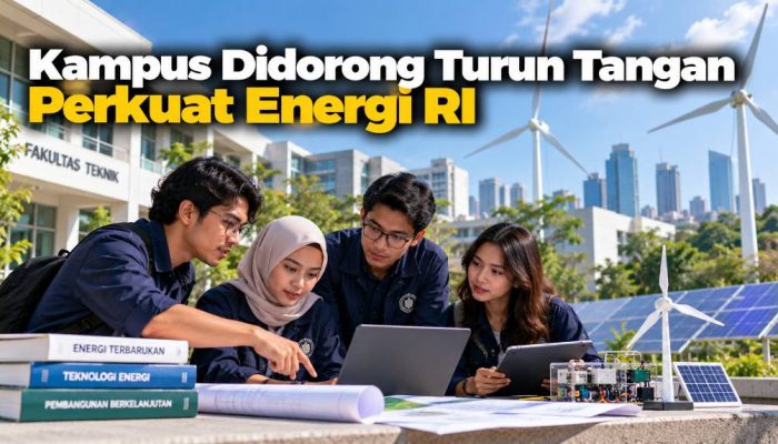 Kampus Didorong Turun Tangan Perkuat Energi RI