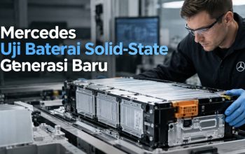 Mercedes Uji Baterai Solid-State Generasi Baru