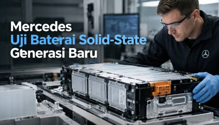 Mercedes Uji Baterai Solid-State Generasi Baru