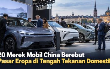 20 Merek Mobil China Berebut Pasar Eropa di Tengah Tekanan Domestik