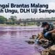 Air Sungai Brantas Malang Berubah Ungu, DLH Uji Sampel