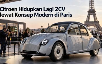 Citroen Hidupkan Lagi 2CV lewat Konsep Modern di Paris