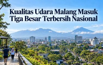 Kualitas Udara Malang Masuk Tiga Besar Terbersih Nasional