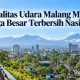 Kualitas Udara Malang Masuk Tiga Besar Terbersih Nasional