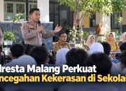 Polresta Malang Perkuat Pencegahan Kekerasan di Sekolah