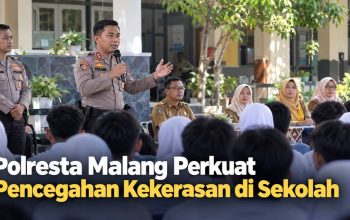 Polresta Malang Perkuat Pencegahan Kekerasan di Sekolah