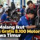 SMK Malang Ikut Servis Gratis 8.100 Motor Se-Jawa Timur