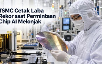 TSMC Cetak Laba Rekor saat Permintaan Chip AI Melonjak